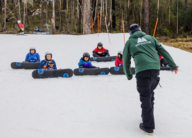 Group Snowboard Lesson - First Time